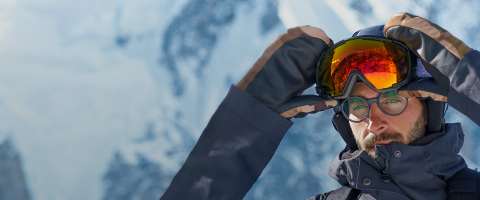 KTEBO Lunettes de Ski Hommes Femmes, OTG - Anti-Buée Masque de Ski